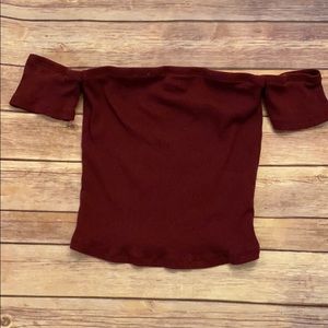 FASHION NOVA OFF THE SHOULDER TOP